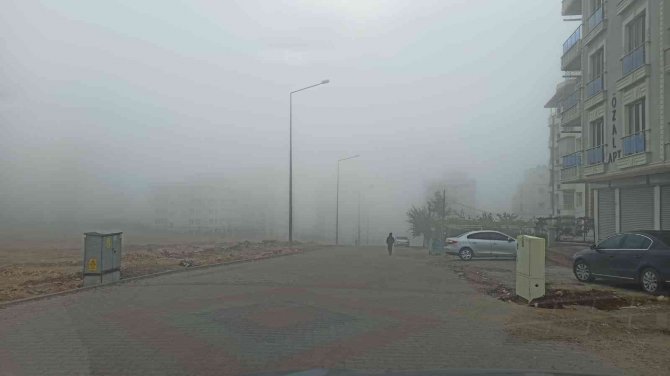 Siirt, Sis Bulutuyla Kaplandı