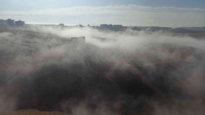 Siirt, Sis Bulutuyla Kaplandı