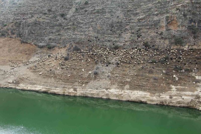 Siirt’te Baraj Suyu Yolları Kapattı