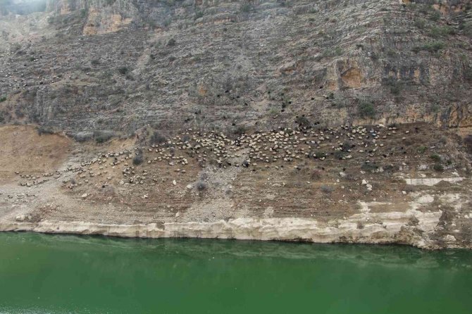 Siirt’te Baraj Suyu Yolları Kapattı