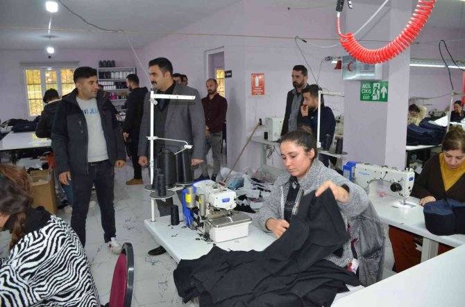 Beytüşşebap’ta Kadın Girişimci Açtığı Atölye İle İstihdam Sağladı