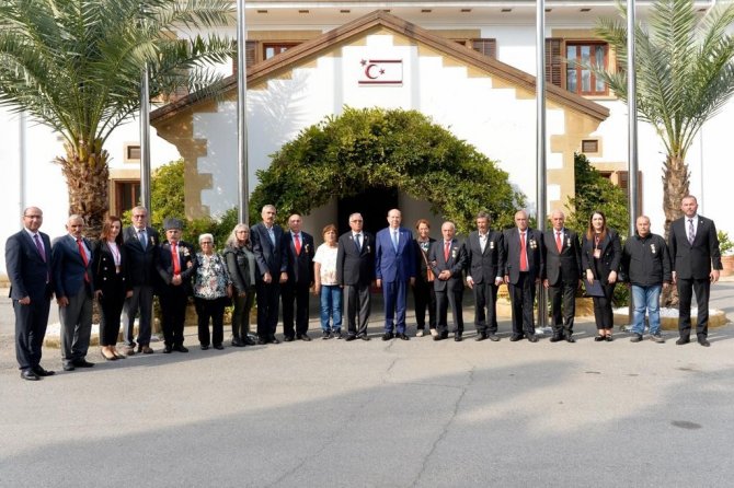 Kıbrıs Gazileri, Kktc’nin Kuruluş Yıldönümü Etkinliklerine Katıldı