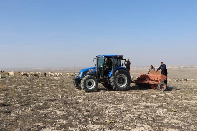 Emirdağ’da Sulu Ve Kuru Buğday Çeşitlerinin Deneme Ekimi Yapıldı