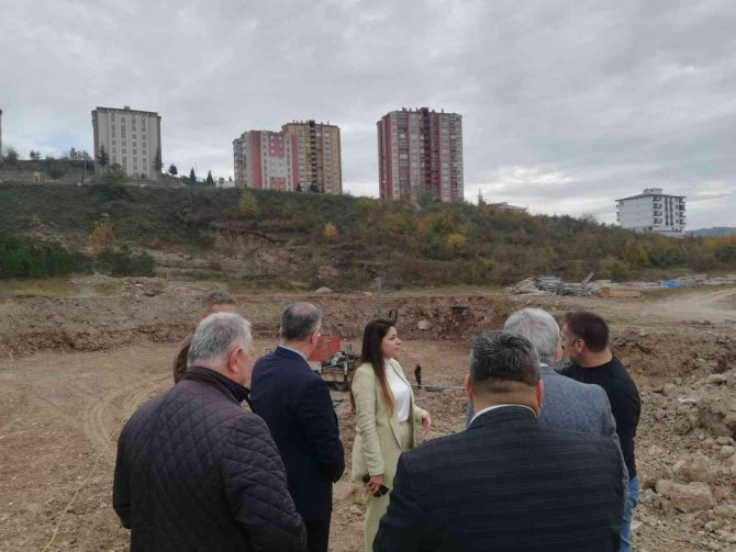 Bozkurt, Ağız Ve Diş Sağlı Merkezi İnşaatında İncelemelerde Bulundu