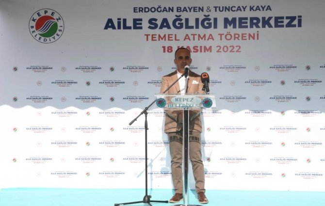 Erdoğan Bayen-tuncay Kaya Aile Sağlığı Merkezi’nin Temeli Atıldı