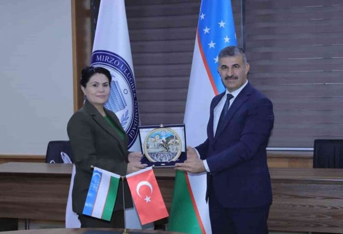 Çakü’den Orta Asya’nın En Köklü Üniversitelerinden Mirza Uluğbek Özbekistan Milli Üniversitesi İle Önemli Temas