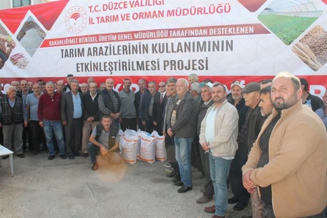 221 Üreticiye 95 Bin Kilo Buğday Dağıtıldı
