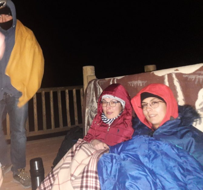 Doğa Tutkunlarından ‘Kış Kamplarına Hazırlık’ Tatbikatı