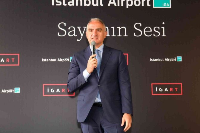 "Saya’nın Sesi’’ Sergisi Bakan Ersoy’un Katılımıyla Açıldı