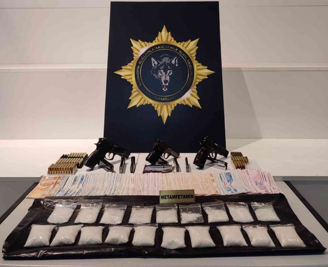 İ̇stanbul’dan Samsun’a Kurye İle Uyuşturucu Sevkiyatına 7 Gözaltı