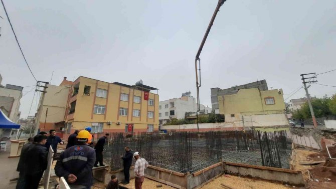 İ̇hlas Camii’nin Temeli Yeniden Atıldı
