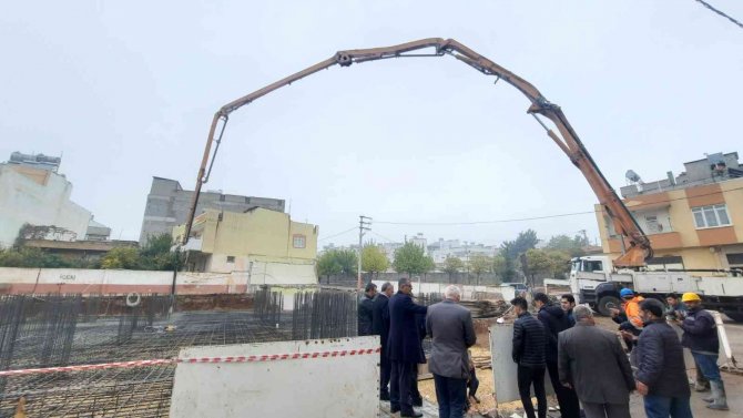 İ̇hlas Camii’nin Temeli Yeniden Atıldı