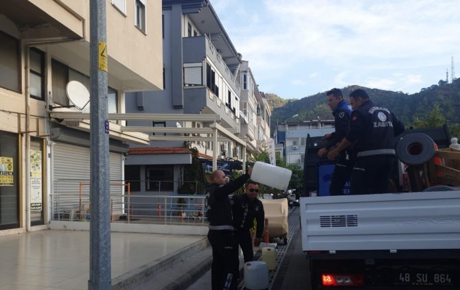 Marmaris’te Zabıtan İşgal Denetimi