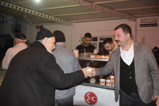 Mhp’den Gündoğan Mahallesinde Sabah Çorbası