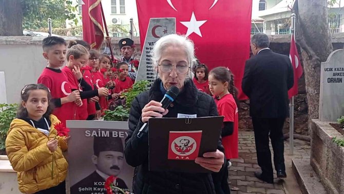 Şehit Kaymakam Saim Bey Anıldı