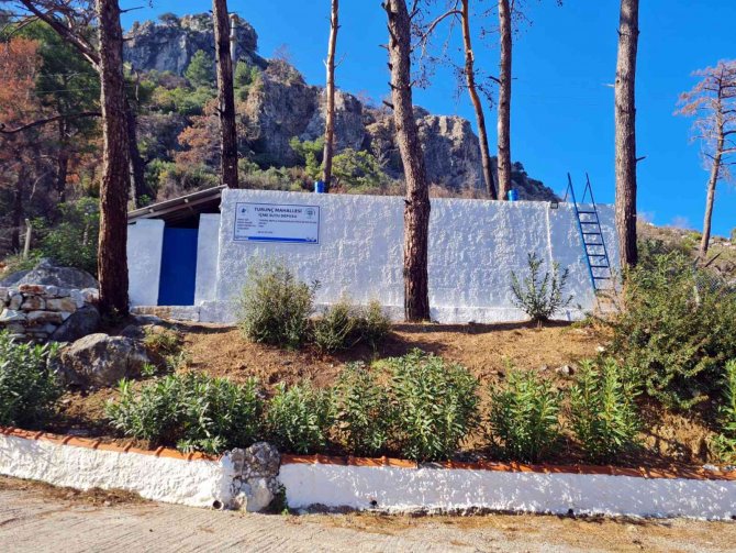 Turunç Mahallesi’ne 12 Bin Kişilik İçme Suyu Deposu