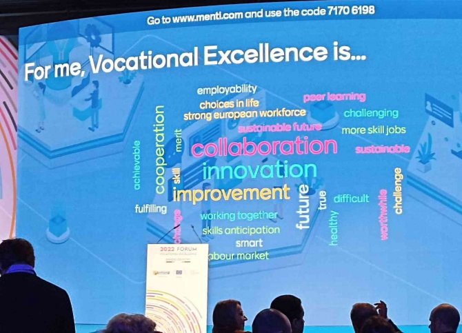 Nevü’lü Öğrenciler ‘Mesleki Eğitimde Mükemmeliyet Merkezleri Ağı’ Toplantısında