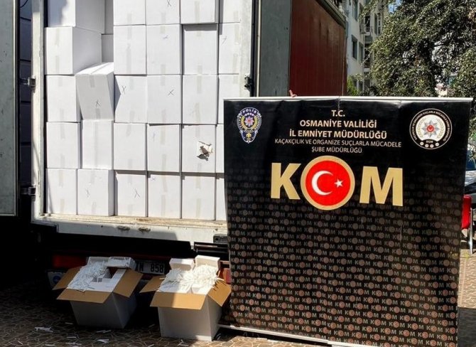 Osmaniye’de Kaçakçılık Operasyonları