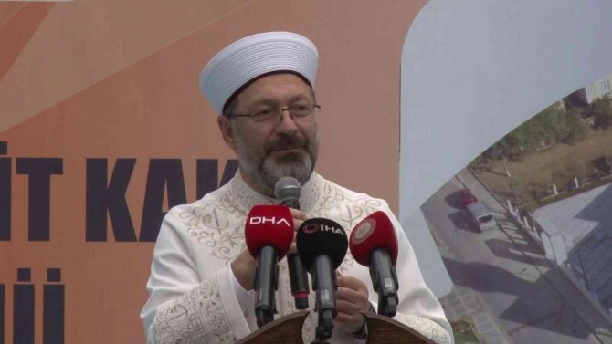 Diyanet İ̇şleri Başkanı Prof. Dr. Ali Erbaş: “Şehirlerimiz Camilerimiz İle Süslenmeli”