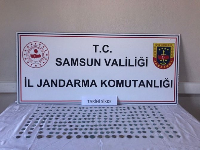 Samsun’da Amisos Dönemine Ait 237 Sikke Ele Geçirildi