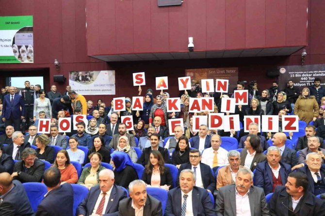 Tarım Ve Orman Bakanı Kirişci: “Cumhurbaşkanımızın Adeta Ağzına Bakan Ve Bu Kişi Ne Diyecek Diye Bekleyen Bir Dünya Var”