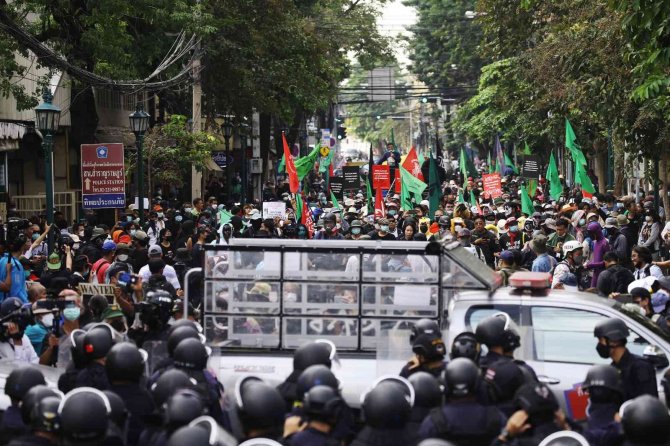 Apec 2022 Liderler Zirvesi Protestolar Eşliğinde Sürüyor