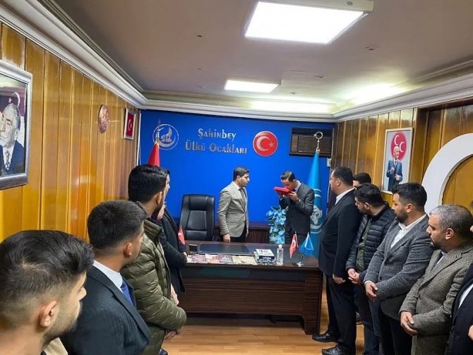 Şahinbey Ülkü Ocakları’nda Bayrak Değişimi