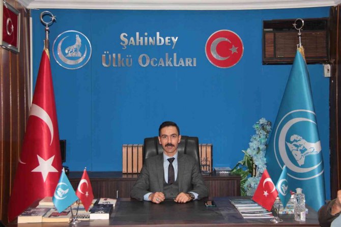 Şahinbey Ülkü Ocakları’nda Bayrak Değişimi