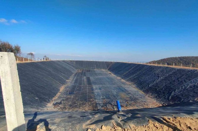 Dereköy 3. Tarımsal Sulama Göletinin Yapımı Tamamlandı