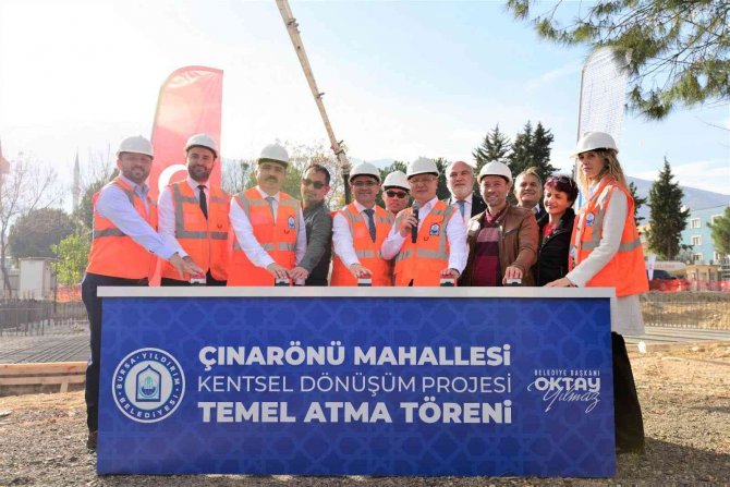 Çınarönü’nde ‘Modern Yaşam’ın Temeli Kentsel Dönüşümle Atıldı