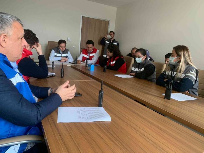 Hastanede Gerçeğini Aratmayan Tatbikat