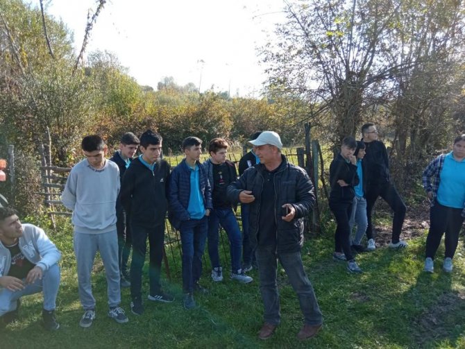 Çaycuma’da Öğrenciler Tarıma Destek Oldu, Buğday Ekildi