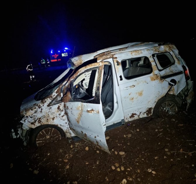 Adıyaman’da Hafif Ticari Araç Takla Attı: 1 Ölü