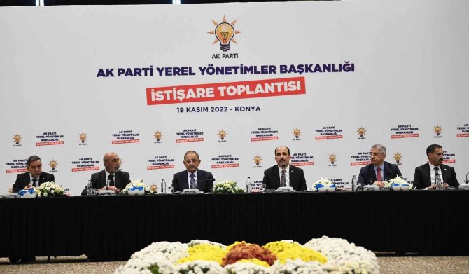 Ak Parti Yerel Yönetimler Başkanlığı İ̇stişare Toplantısı Konya’da Yapıldı