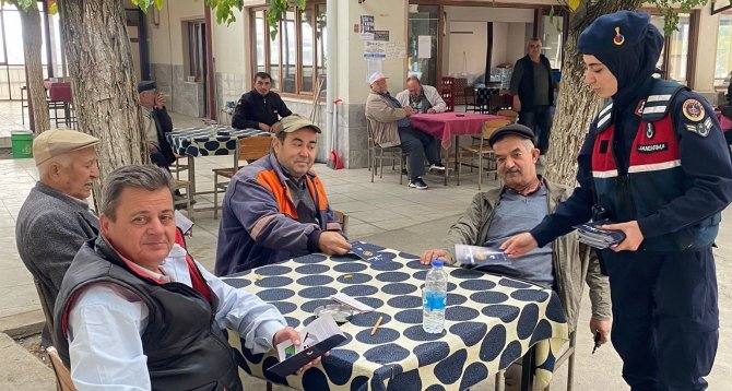 Jandarma Ekipleri Vatandaşlara Kades’i Tanıttı