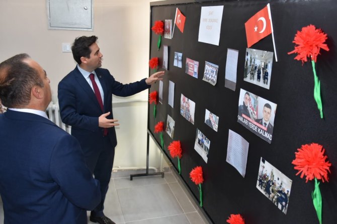 Şehit Emre Dokumacı’nın Hatırası Bu Köşede Yaşatılacak
