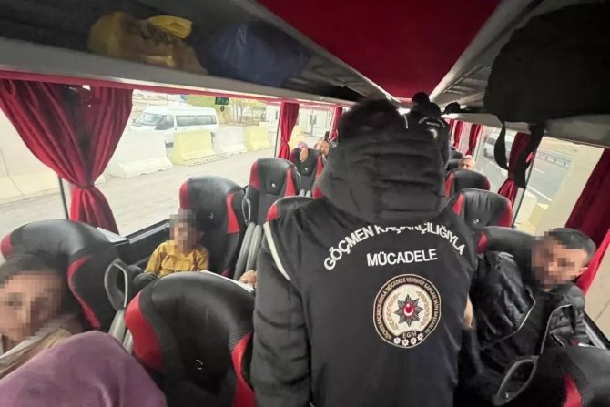 Düzensiz Göçle Mücadeleye Yönelik Huzur Uygulaması Yapıldı