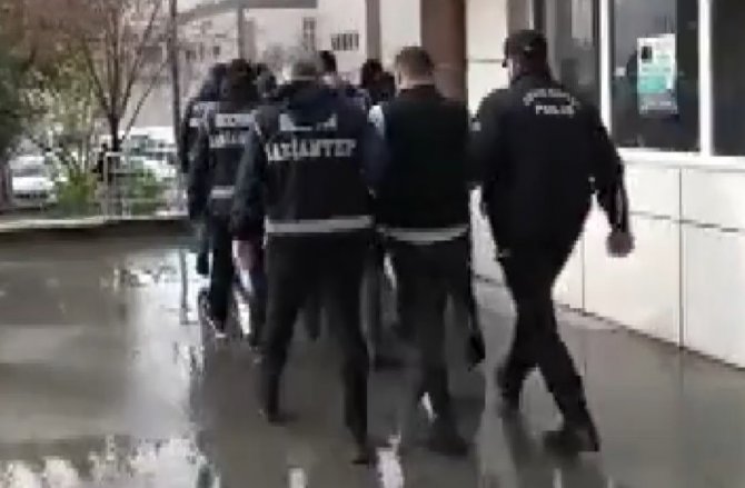 Gaziantep’teki ’Girdap’ Operasyonunda 7 Şüpheli Tutuklandı