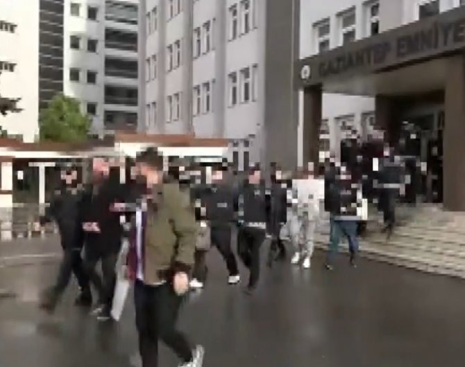 Gaziantep’teki ’Girdap’ Operasyonunda 7 Şüpheli Tutuklandı