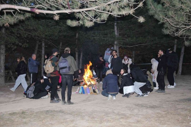 Öğrenciler Gürsu Adrenalin Park’ta Stres Attı