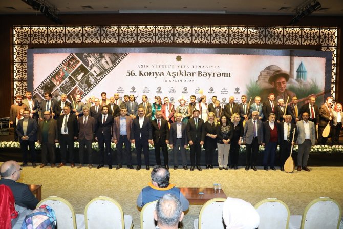 56. Konya Aşıklar Bayramı Sona Erdi