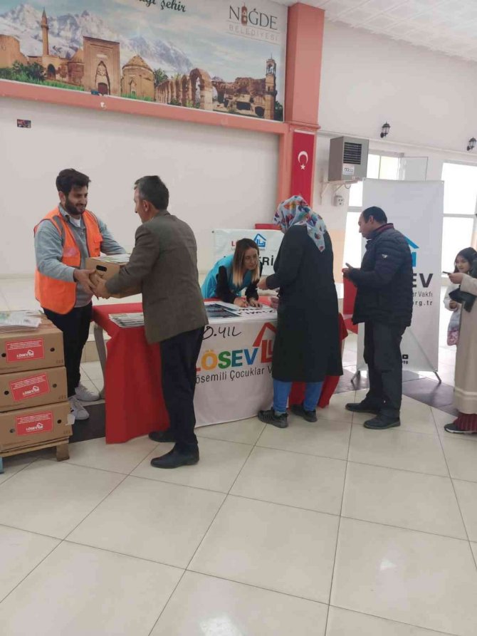 Lösev, Kanser İ̇l Mücadele Eden Ailelere Et Yardımı Yapacak
