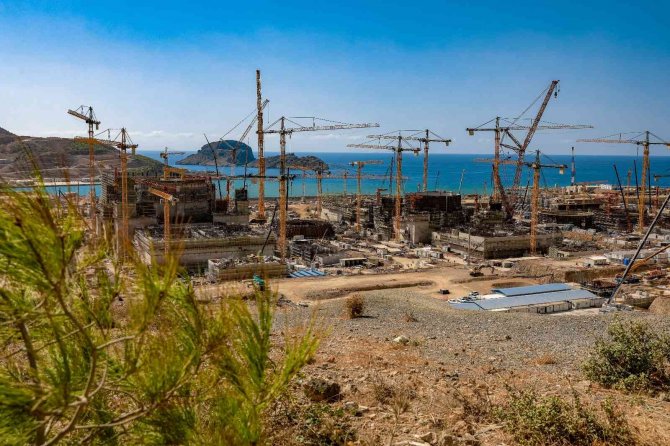 26 Bin Kişinin İstihdam Edildiği Akkuyu’da Çalışmalar Sürüyor