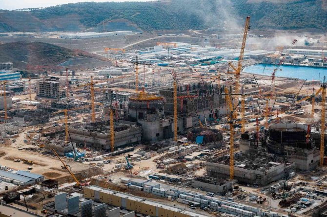 26 Bin Kişinin İstihdam Edildiği Akkuyu’da Çalışmalar Sürüyor