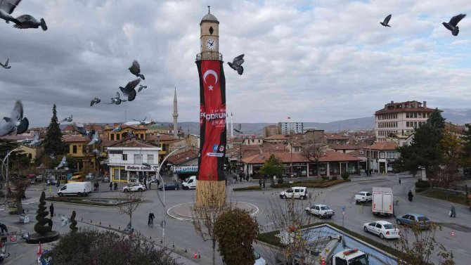 Belediyeden, Çorum Fk’ya Bayraklı Destek