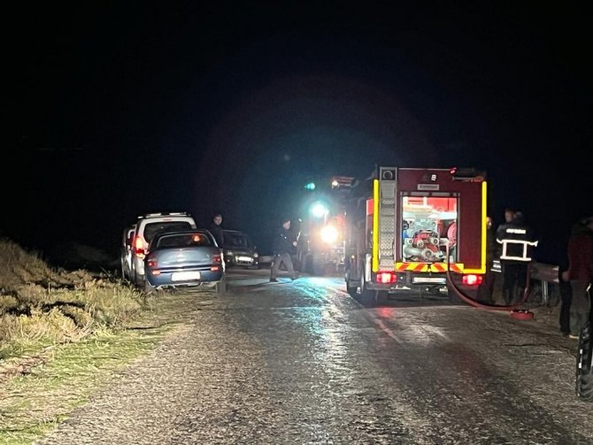 Sinop’ta Ot Yangını