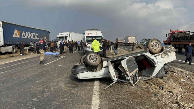 Siverek’te Trafik Kazası: 1 Ölü, 4 Yaralı