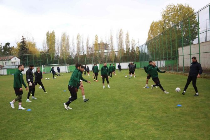 Sivas Belediyespor, İ̇negöl Maçının Taktiğini Çalıştı