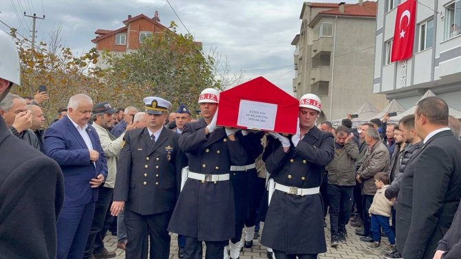 Trafik Kazasında Hayatını Kaybeden Astsubaya Hüzünlü Veda