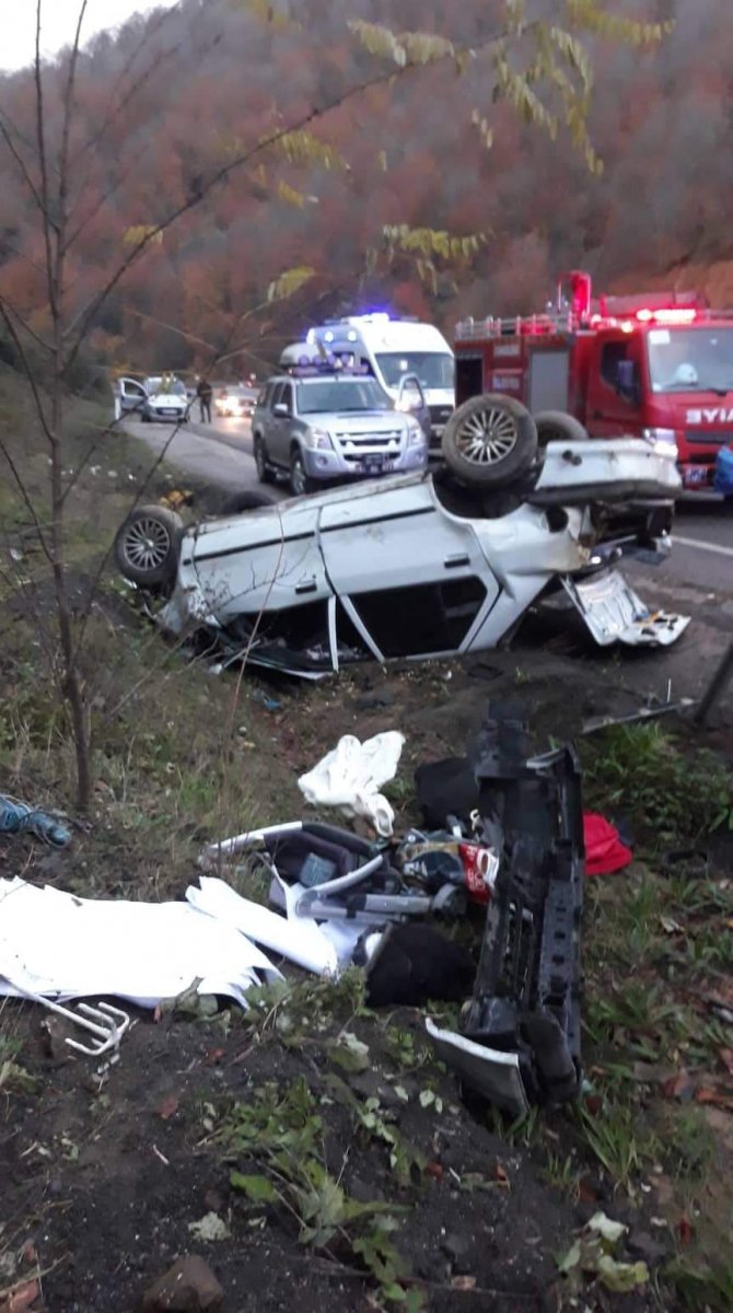 Zonguldak’ta Trafik Kazası: 1 Ölü, 3 Yaralı
